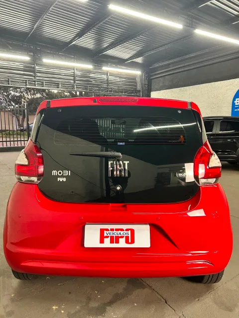 Fiat Mobi 2018 vermelha à venda na Pipo Veículos em Avaré-SP — foto 6