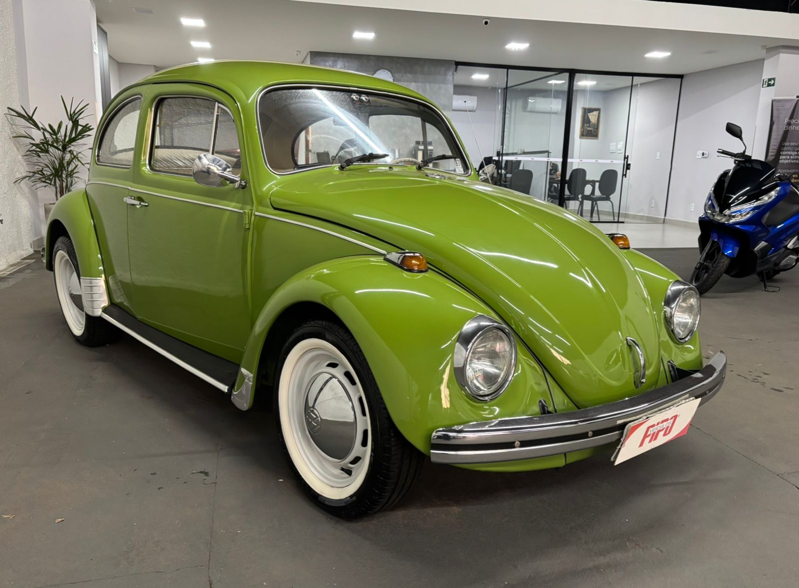 Volkswagen Fusca 1972 verde à venda na Pipo Veículos em Avaré-SP