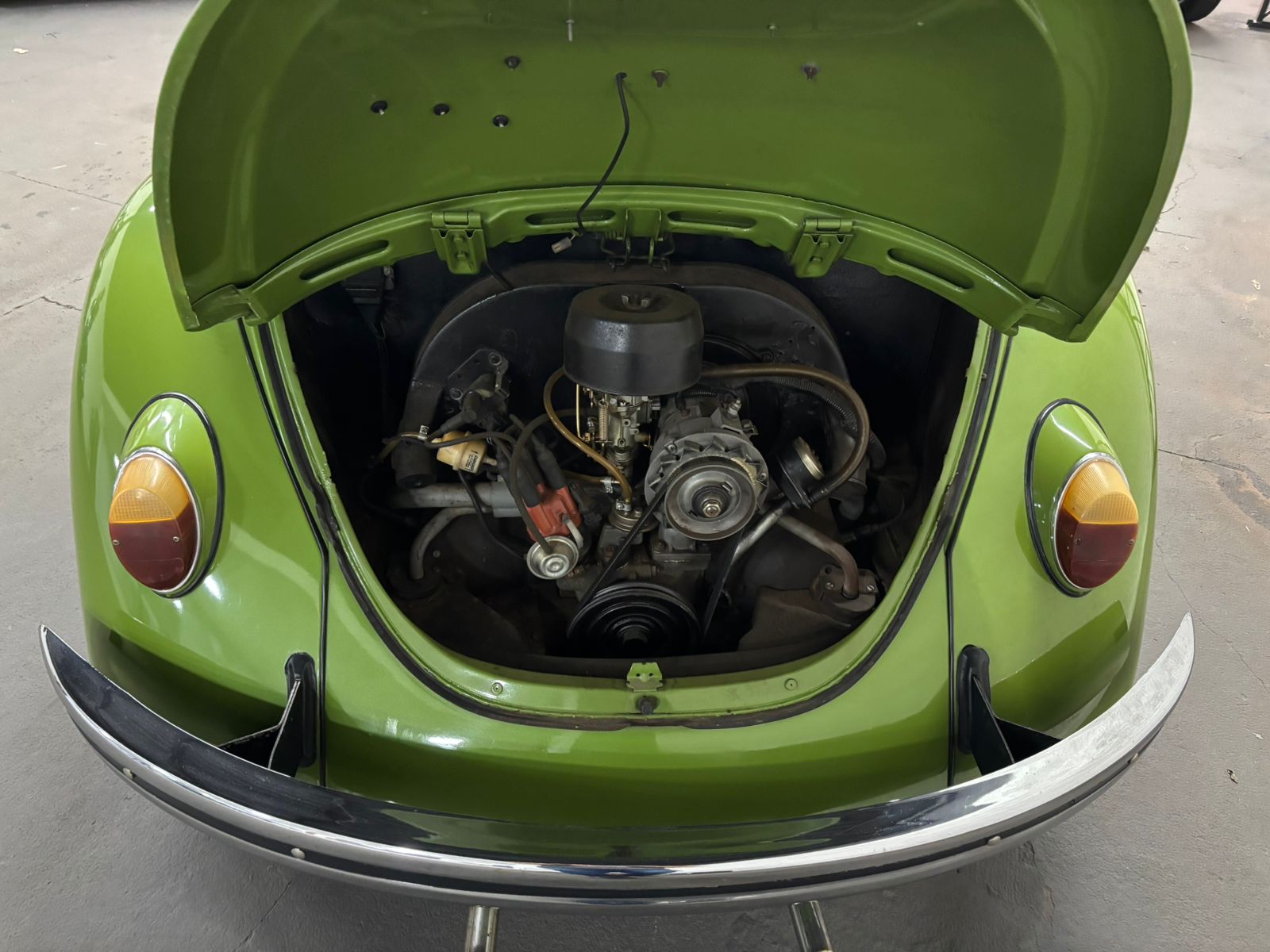 Volkswagen Fusca 1972 verde à venda na Pipo Veículos em Avaré-SP — foto 6