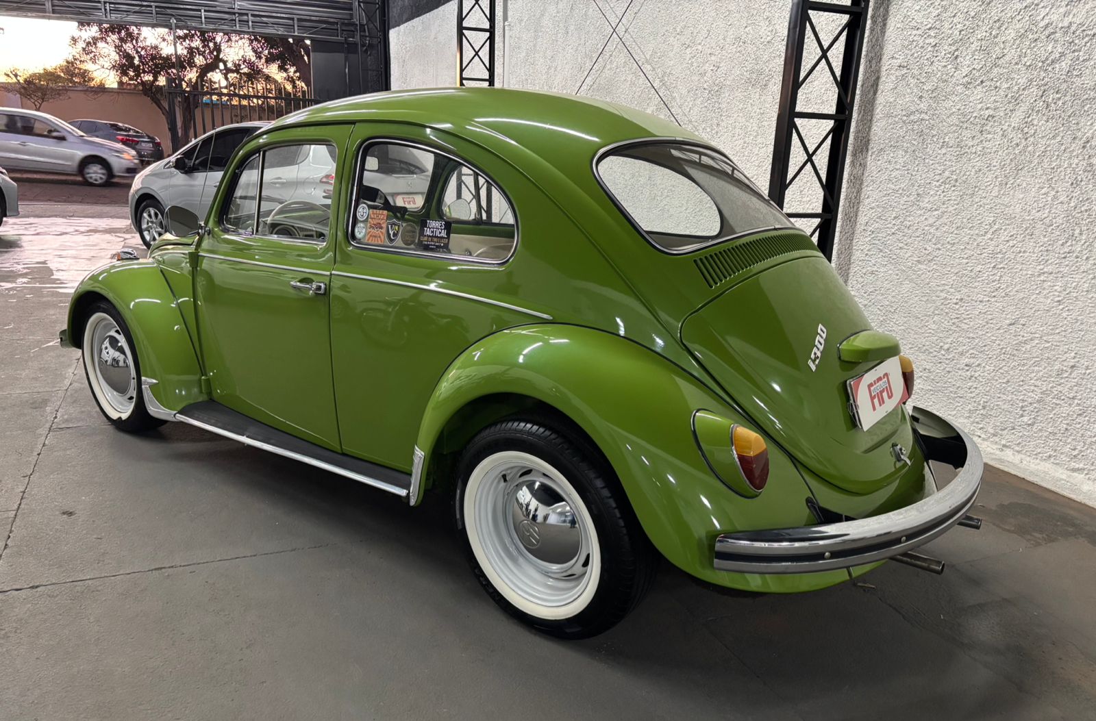 Volkswagen Fusca 1972 verde à venda na Pipo Veículos em Avaré-SP — foto 8