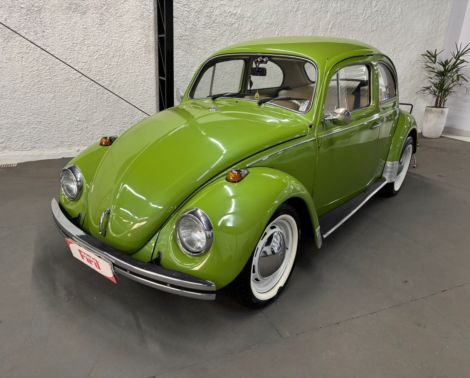 Volkswagen Fusca 1972 verde à venda na Pipo Veículos em Avaré-SP — foto 2