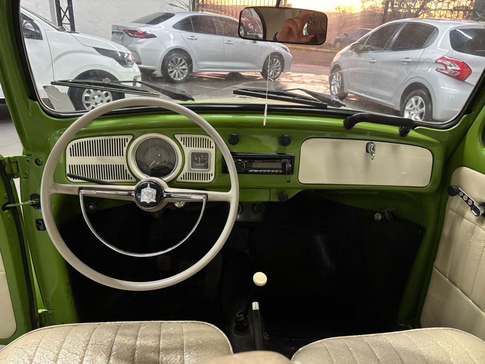 Volkswagen Fusca 1972 verde à venda na Pipo Veículos em Avaré-SP — foto 5