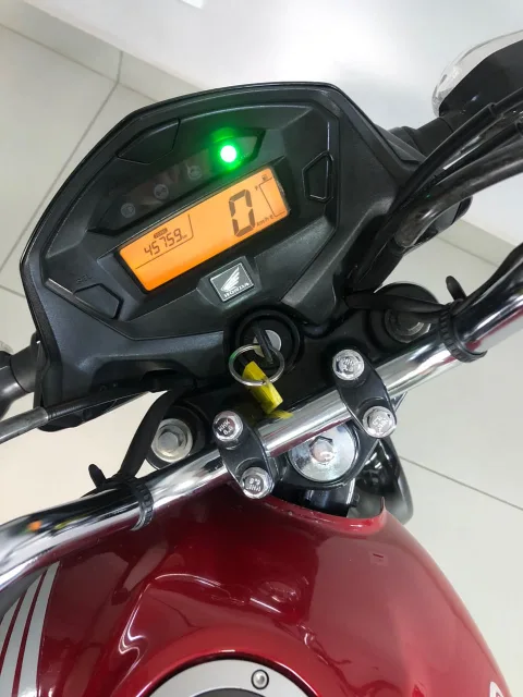 Honda CG 160 START 2018 vermelha à venda na Pipo Veículos em Avaré-SP — foto 8