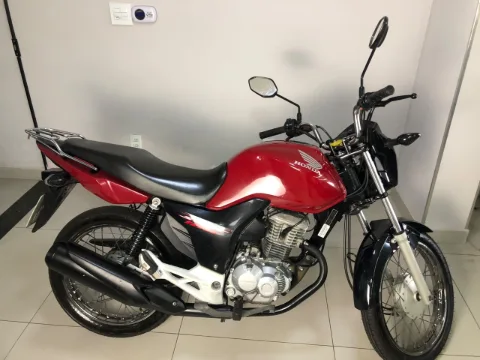 Honda CG 160 START 2018 vermelha à venda na Pipo Veículos em Avaré-SP — foto 1