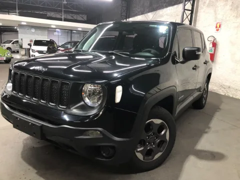 Jeep Renegade 2021 preto à venda na Pipo Veículos em Avaré-SP — foto 2
